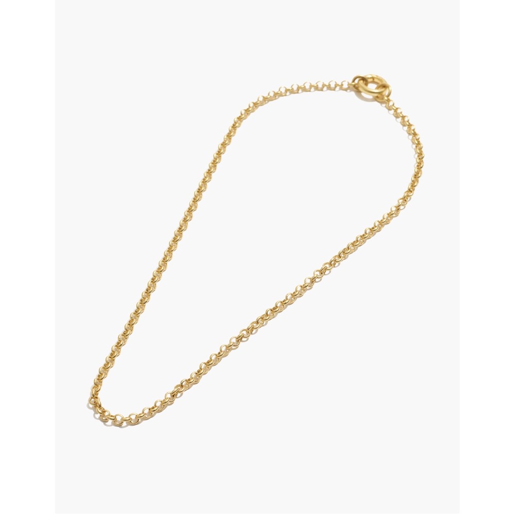 Madewell Circle Link Chain Necklace